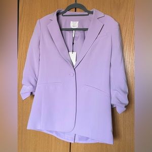 Cinq a Sept Khloe blazer size 2 pale iris